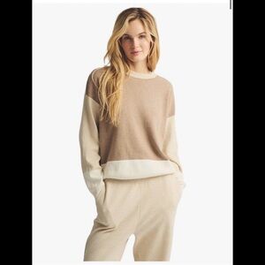 NAADAM Women's Cafe Cotton Cashmere Colorblock
Sweatshirt